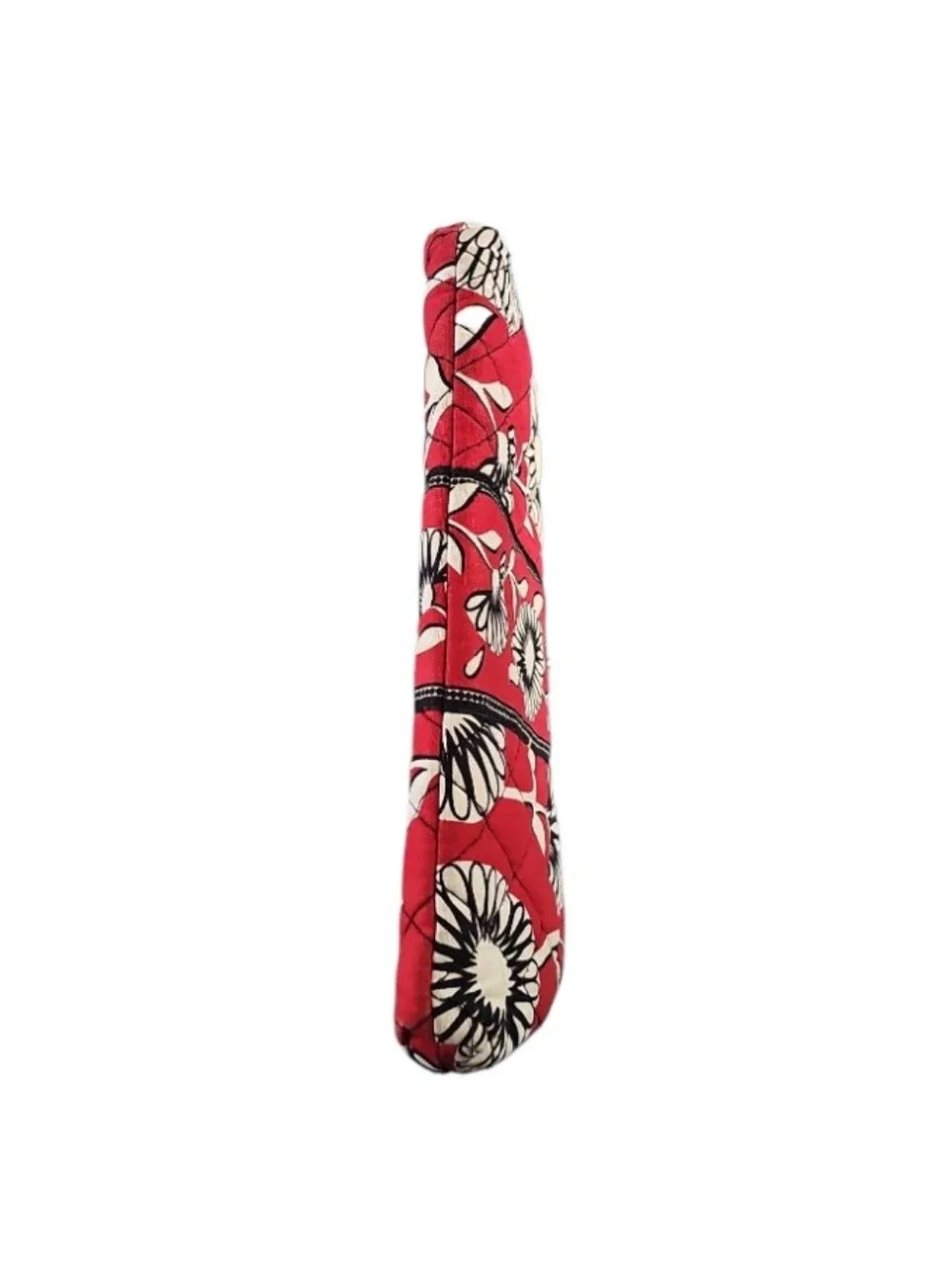 Vera Bradley Deco Daisy Double Kiss Lock Wallet Retired Floral Clutch Red White - Picture 7 of 14